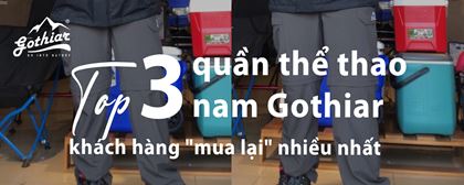 TOP 3 QUẦN THỂ THAO NAM ĐƯỢC MUA LẠI NHIỀU NHẤT