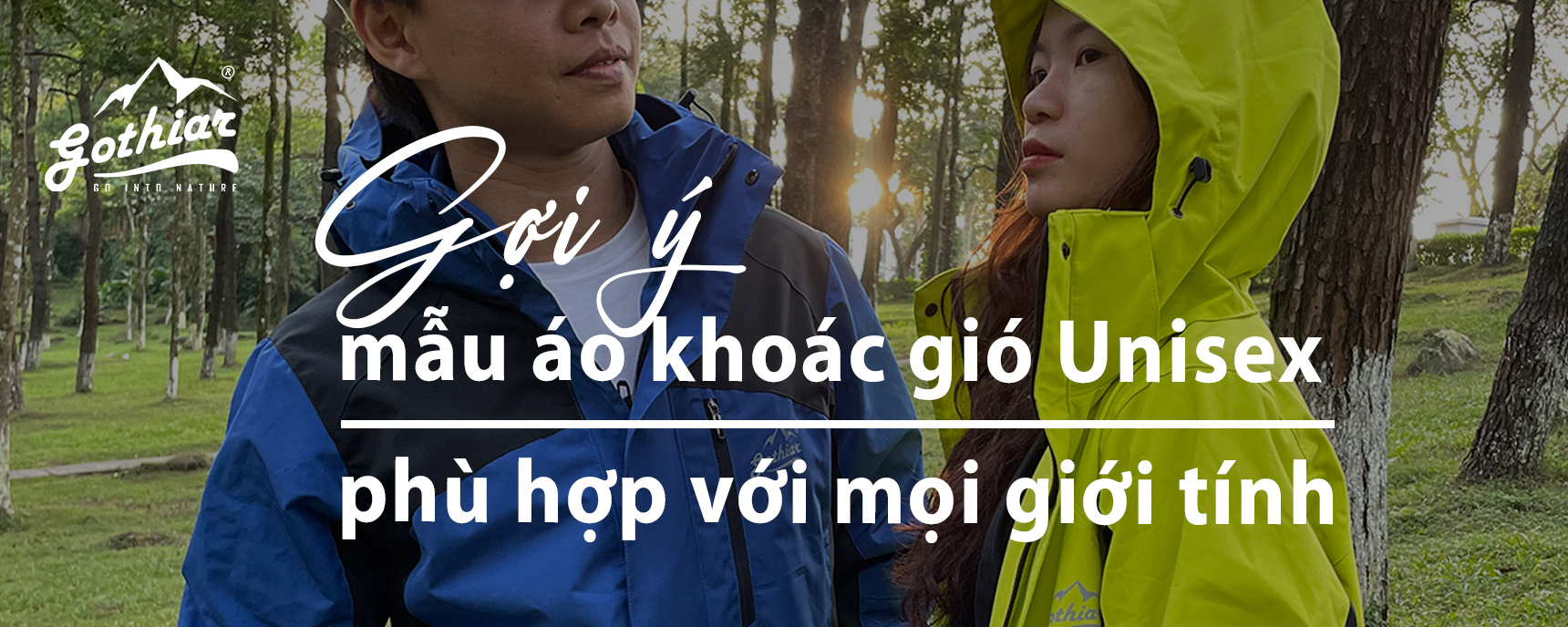 GỢI Ý MẪU ÁO KHOÁC GIÓ UNISEX PHÙ HỢP MỌI GIỚI TÍNH