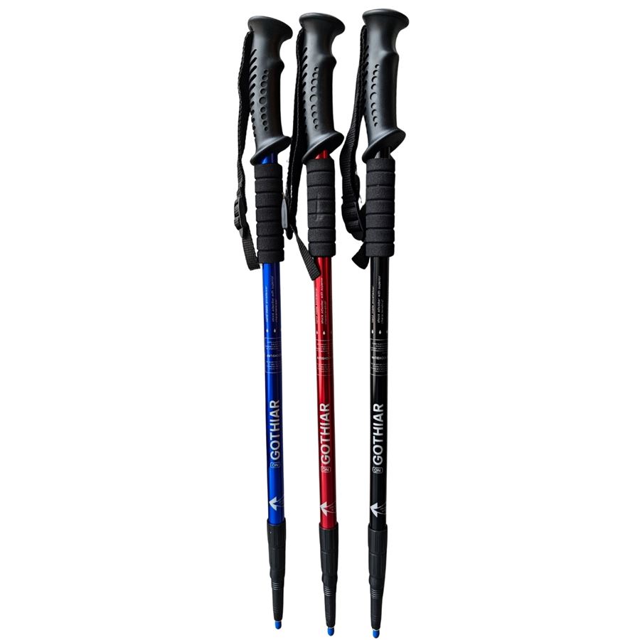 Gậy leo núi chống sốc Gothiar Anti Shock Trekking Pole GT250002-103 - Đen