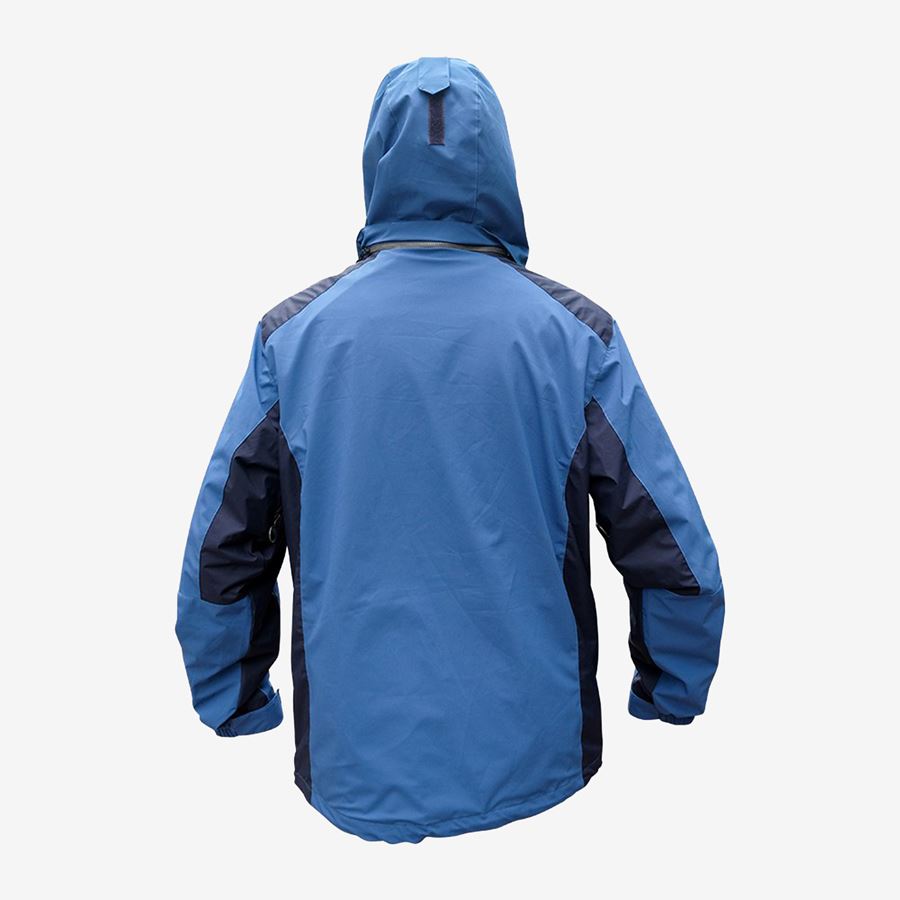 Áo khoác gió nam Gothiar 2 lớp - Xanh tím than