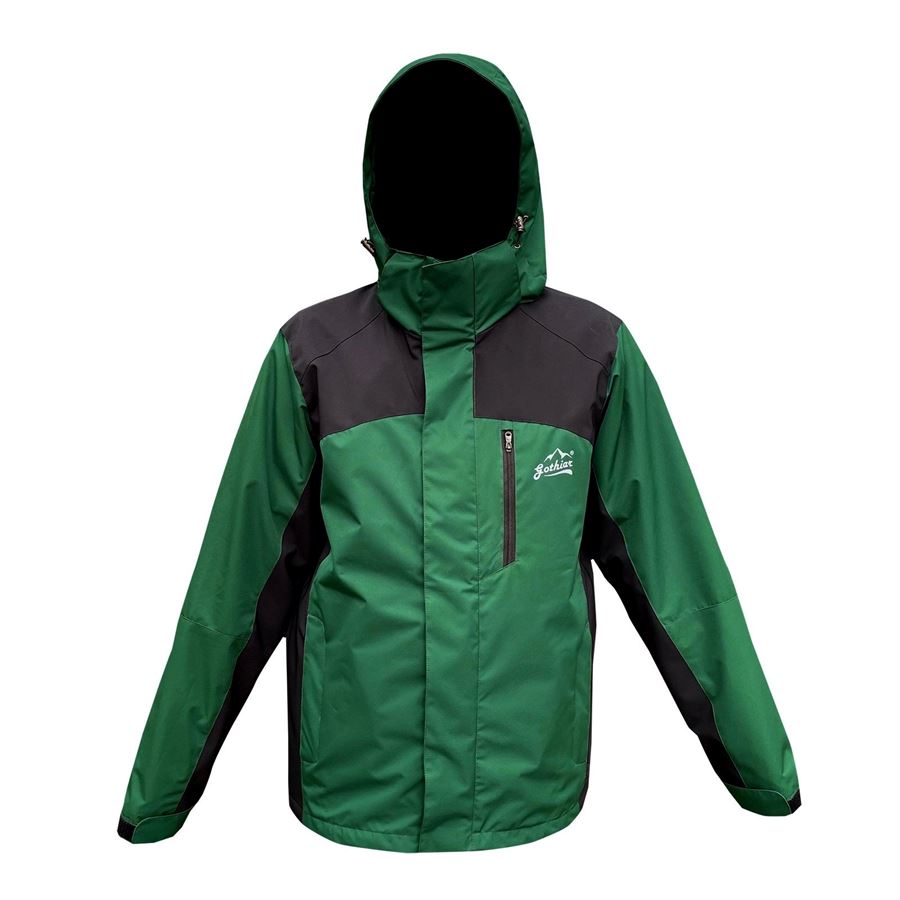 Áo khoác gió 2 lớp Gothiar 2L jacket - Xanh lá 3