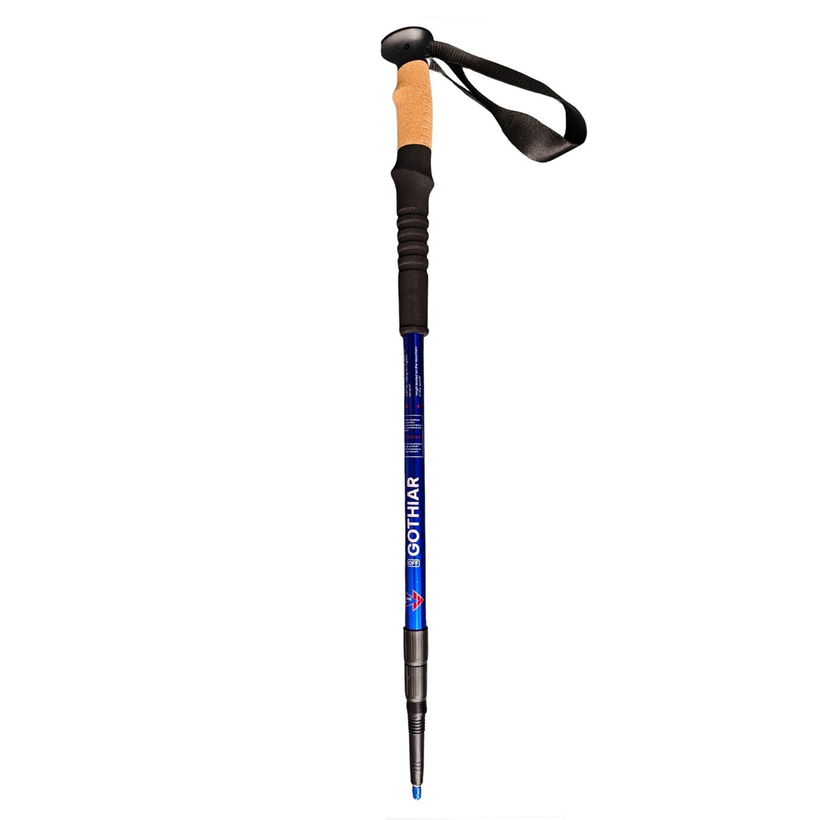 Gậy leo núi chống sốc Gothiar Anti Shock Trekking Pole GT250002-N26 - Xanh dương