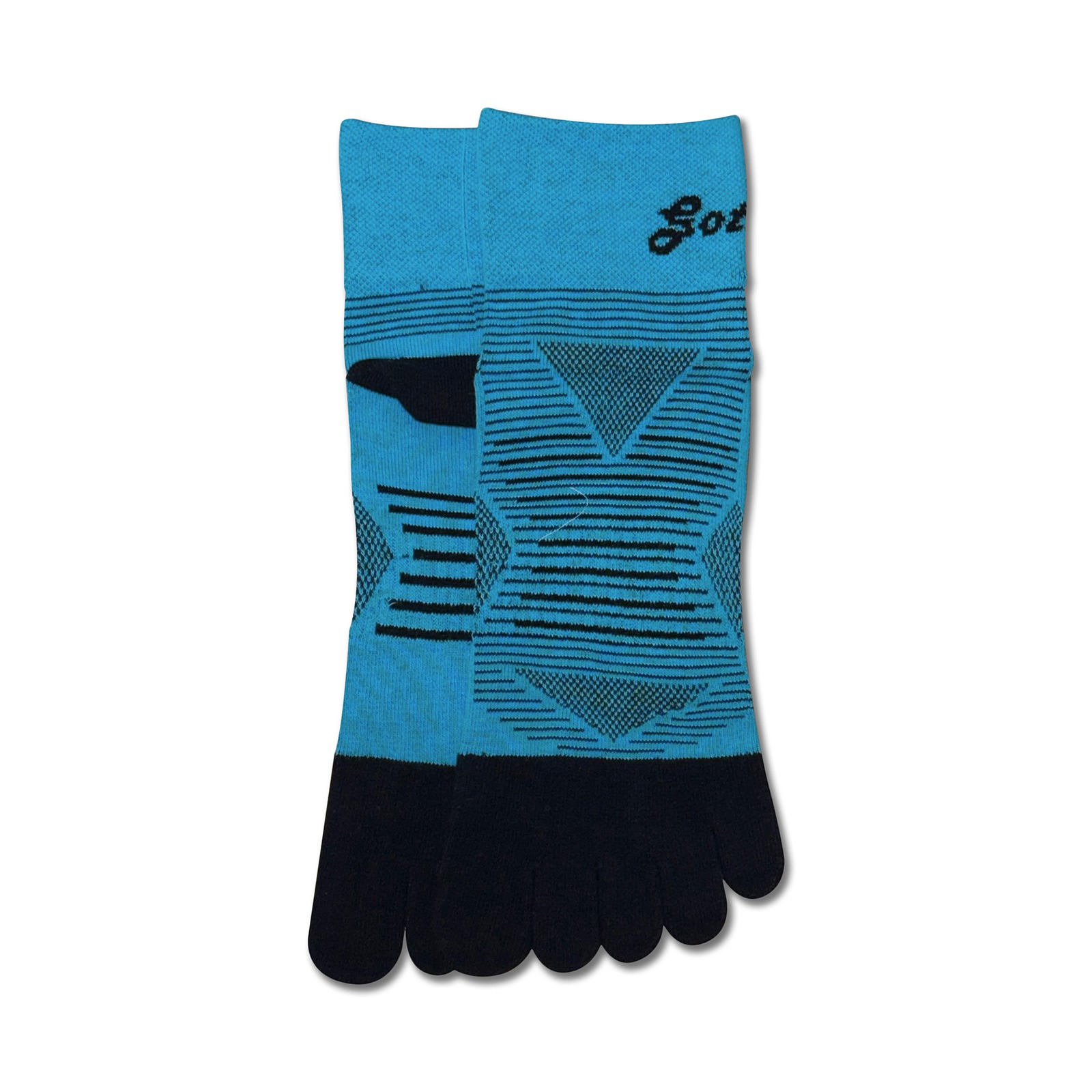 Tất chạy bộ xỏ ngón Gothiar Performa Toe Socks - Xanh dương