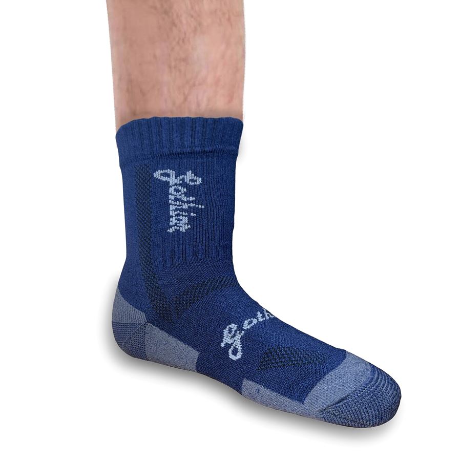 Tất leo núi cao cổ Gothiar Performa Crew Socks - Xanh than 3
