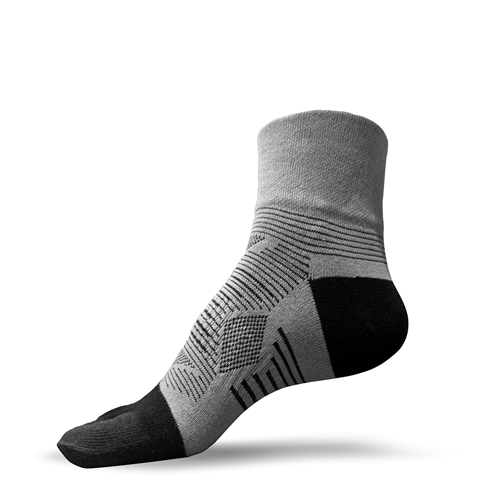Tất chạy bộ xỏ ngón Gothiar Performa Toe Socks - Xám
