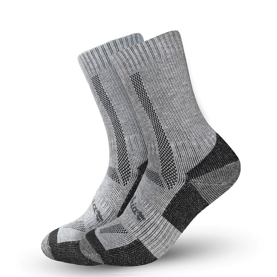 Tất leo núi cao cổ Gothiar Performa Crew Socks - Xám