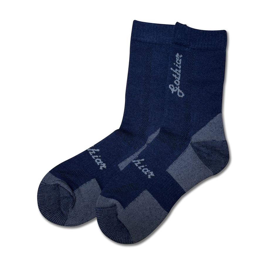 Tất leo núi cao cổ Gothiar Performa Crew Socks - Xanh than 1