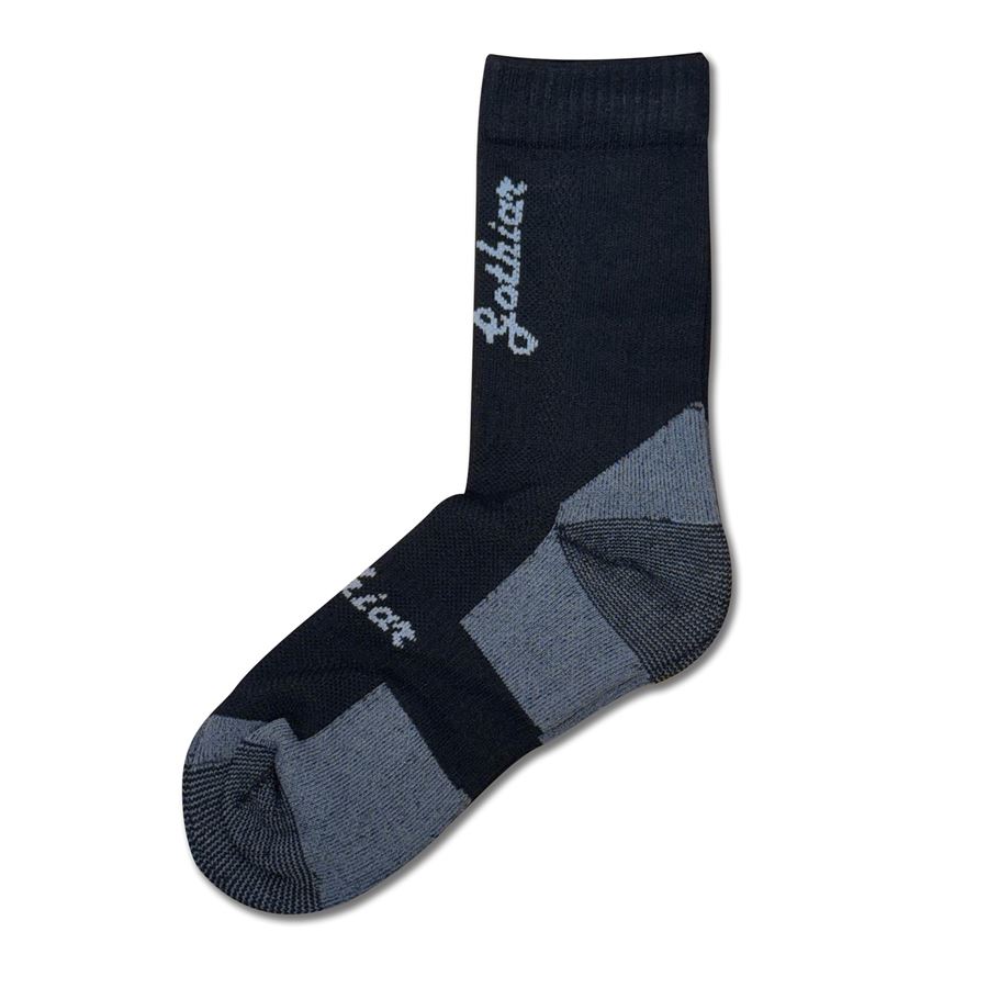 Tất leo núi cao cổ Gothiar Performa Crew Socks - Đen 1