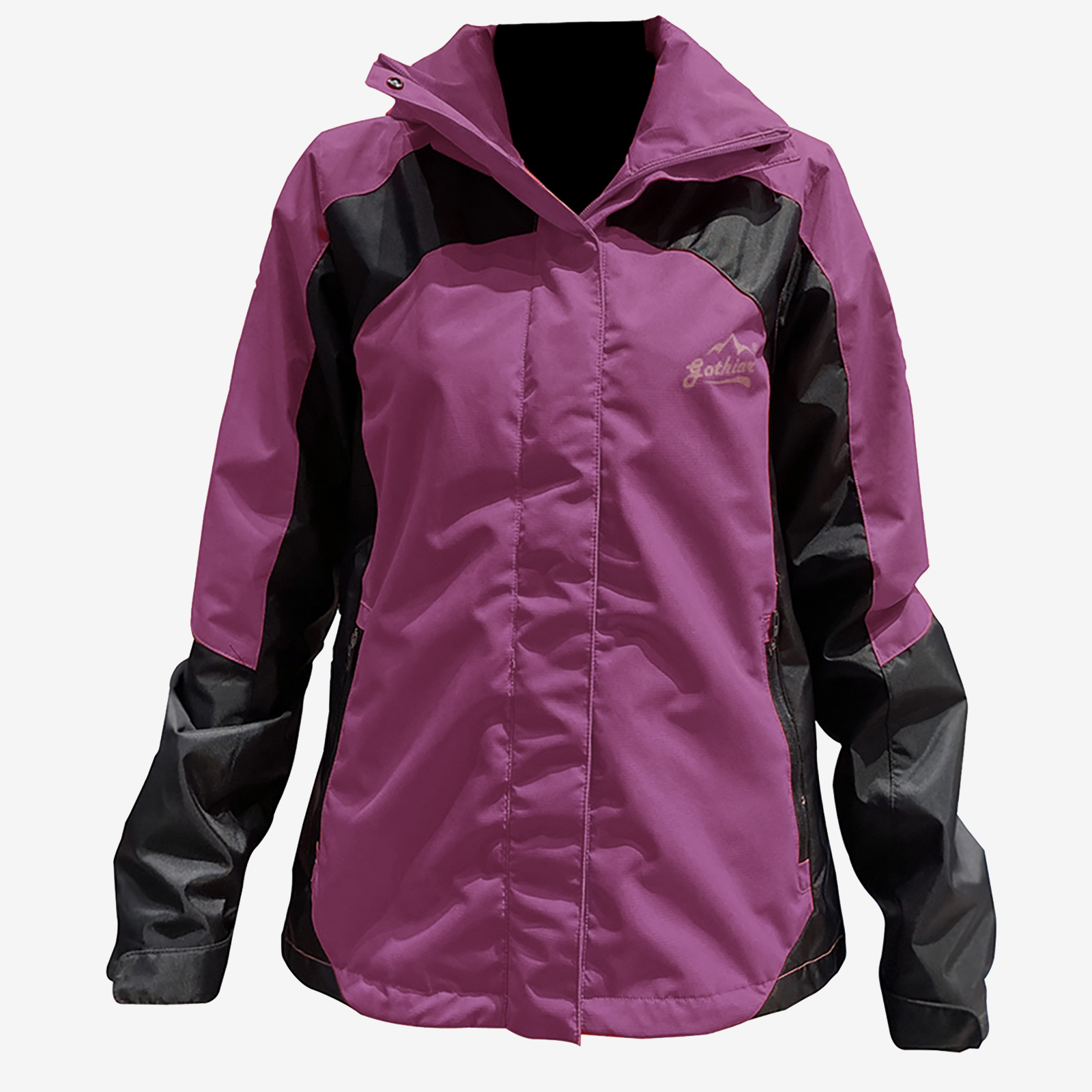 Áo khoác gió nữ 2 lớp Gothiar 2L jacket - Tím Mulberry