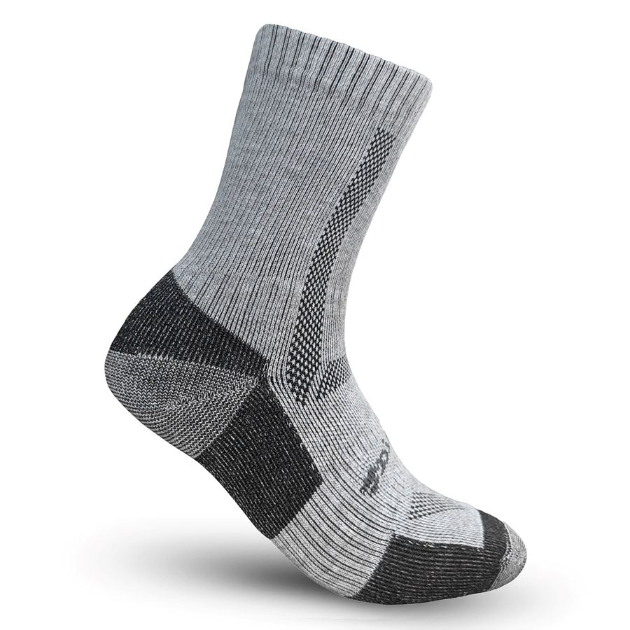 Tất leo núi cao cổ Gothiar Performa Crew Socks - Xám 1
